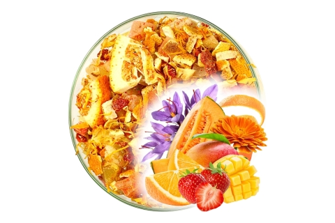 Herbata Owocowa MANGO TANGO Same Owoce i Kwiaty Idealne ICE TEA